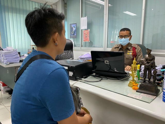 แจ้งจับหนุ่มหัวร้อนกร่างใส่ตำรวจขณะตรวจเหตุรถเฉี่ยวชน(คลิป)
