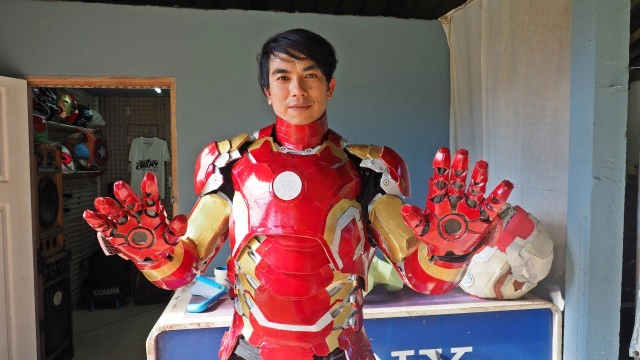 ช่างกุญแจคลั่ง"ซุปเปอร์ฮีโร่"-สร้างชุด"ไอรอนแมน"