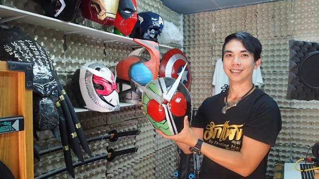 ช่างกุญแจคลั่ง"ซุปเปอร์ฮีโร่"-สร้างชุด"ไอรอนแมน"