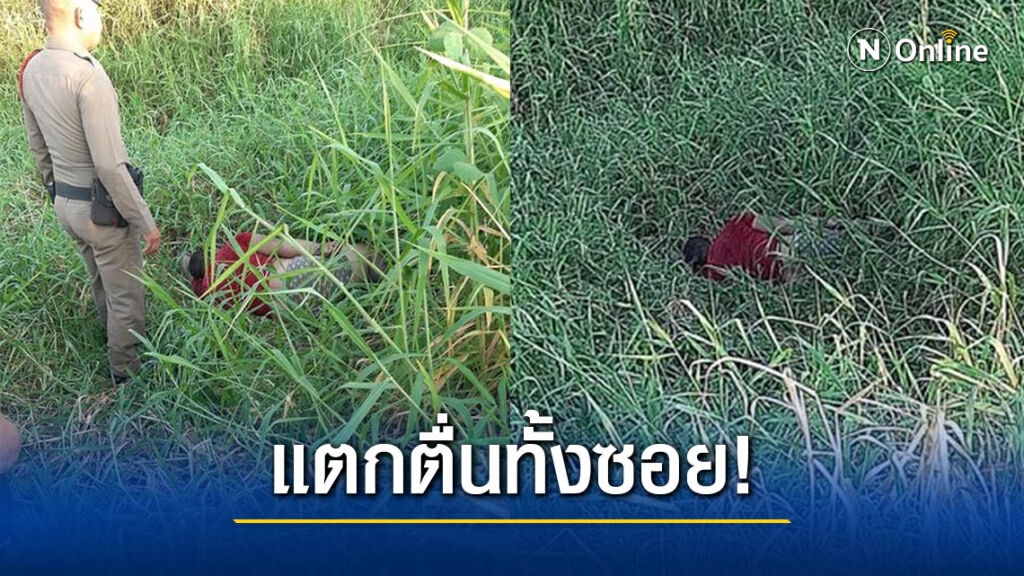 ชาวบ้านแตกตื่นพบผู้เสียชีวิตในพงหญ้า แจ้ง ตร.ตรวจสอบ คดีพลิกเลย! ชาวบ้านแตกตื่นพบผู้เสียชีวิตในพงหญ้า แจ้ง ตร.ตรวจสอบ คดีพลิกเลย!