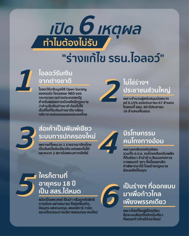 'ดร.นิว' แจงข้อบกพร่อง"ร่างแก้ไข รธน.ไอลอว์" สมควรถูกปัดตก