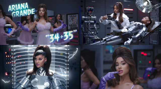 "Ariana Grande" ปล่อยเอ็มวี "34+35" สุดแซ่บแอบแฝงโค้ดลับ