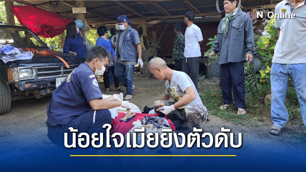 อดีตตำรวจน้อยใจเมียยิงตัวเองดับ