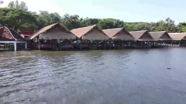 เขื่อนลำนางรองคึกคักวันหยุดยาวนักท่องเที่ยวแน่นซุ้มริมน้ำ