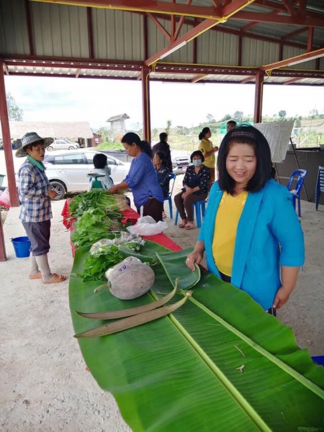 "ลุงป้อม"พอใจผลงาน 6 เดือน บจธ.ได้ผลผลิตเปิดตลาดชุมชน
