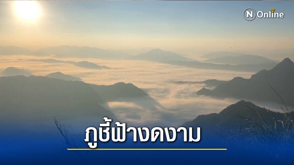 ตื่นตาตื่นใจทะเลหมอก"ภูชี้ฟ้า"งดงาม