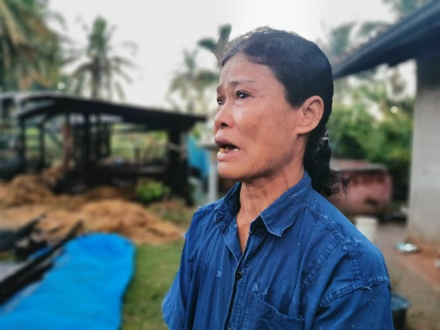 ชาวนาจุดไฟไล่ยุงเกิดลามไหม้คอกควาย