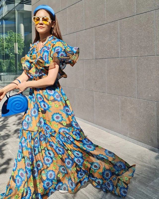 "ชมพู่ อารยา" ใส่ "รองเท้าบูตยางสีเขียว" ดูธรรมดา แต่ไม่ธรรมดา