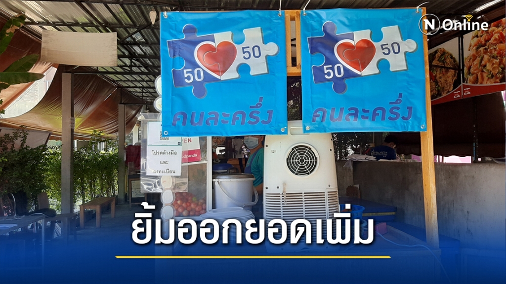 ร้านค้ายิ้มออกโครงการคนละครึ่งยอดขายเพิ่ม ร้านค้ายิ้มออกโครงการคนละครึ่งยอดขายเพิ่ม