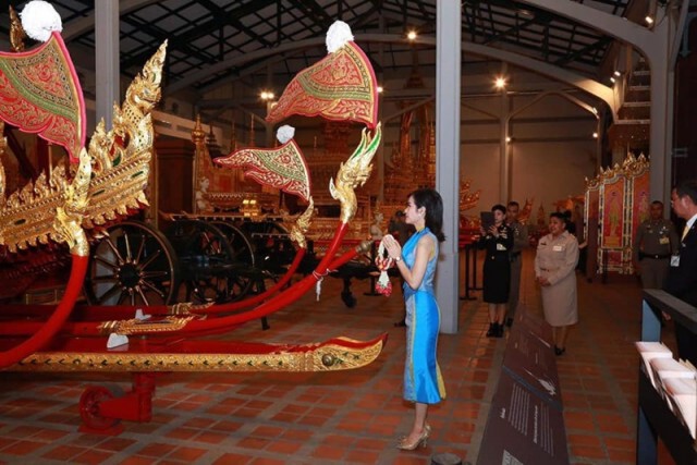 เจ้าคุณพระสินีนาฏ เยี่ยมชมการจัดแสดงโบราณวัตถุ ณ พิพิธภัณฑสถานแห่งชาติ