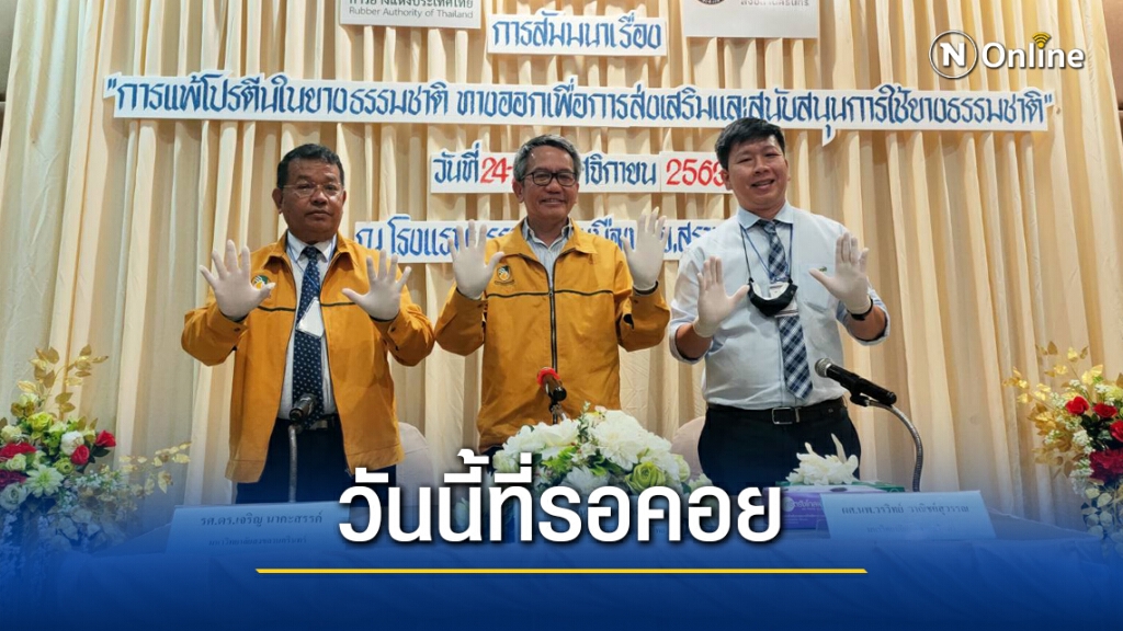 ทางออก "แพ้โปรตีนถุงมือยางธรรมชาติ" ทางออก "แพ้โปรตีนถุงมือยางธรรมชาติ"