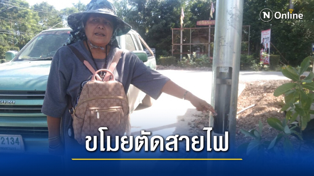หัวขโมยลักตัดสายไฟฟ้าออกอาละวาด ชาวบ้านปทุมธานีเดือดร้อนหนัก หัวขโมยลักตัดสายไฟฟ้าออกอาละวาด ชาวบ้านปทุมธานีเดือดร้อนหนัก