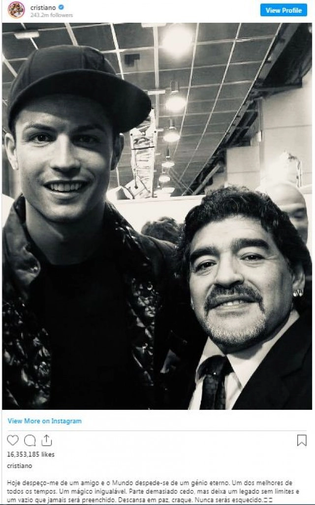 เปิดประวัติ ‘มาราโดน่า’ ตำนานแฮนด์ ออฟ ก็อด