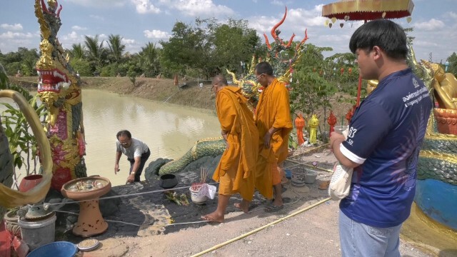 ชาวลำปางตื่น! รอยปริศนาคล้ายงูใหญ่