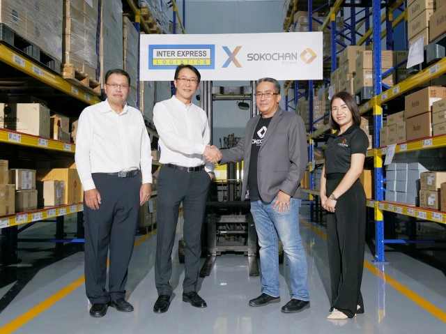 'โซโกะจัน' จับมือ 'อินเตอร์ เอ็กซ์เพรส'ลุยงาน  E-Commerce