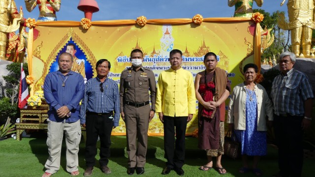 นอภ.บางไทรร่วม"ฤาษีเณร"ปล่อยพันธุ์สัตว์น้ำเฉลิมพระเกียรติ