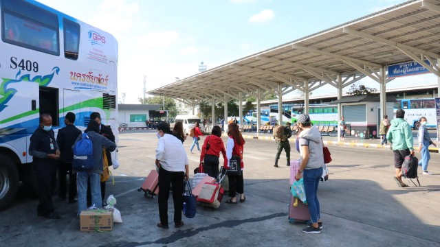 บขส.โคราช"การ์ดไม่ตก"คุมเข้มผดส.มาจากภาคเหนือ