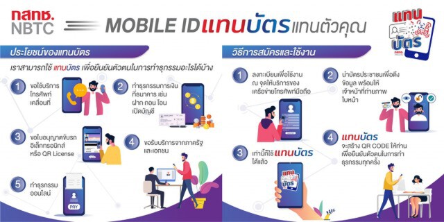 คนไทยเฮ กสทช. พัฒนาระบบบัตรประชาชนใช้ง่ายแค่มีมือถือ