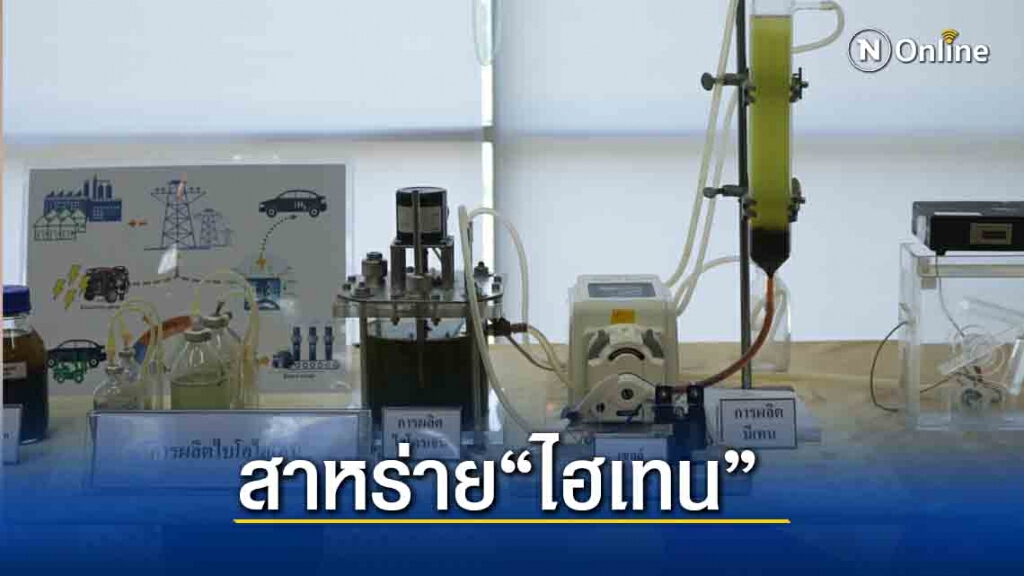 นักวิจัย มข.วิจัยชีวมวลสาหร่ายผลิตพลังงานสะอาด "ไฮเทน"