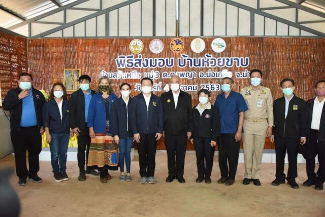 มท.ส่งมอบ"บ้านห้วยขาบ"ให้ปชช.ผู้ประสบภัยดินโคลนถล่ม