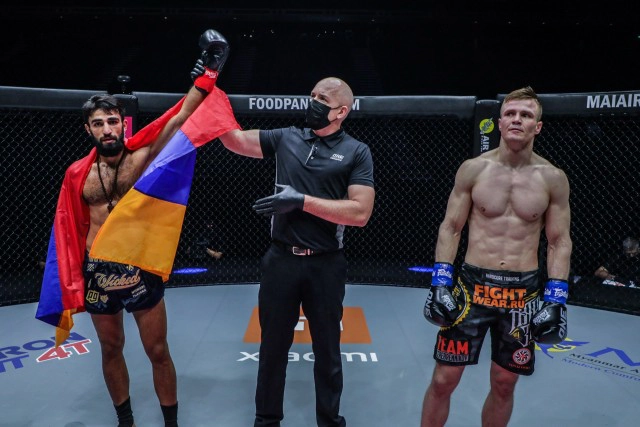 มารัต กริกอเรียน คว้าชัยคิกบ็อกซิ่ง" วัน แชมเปียนชิพ"