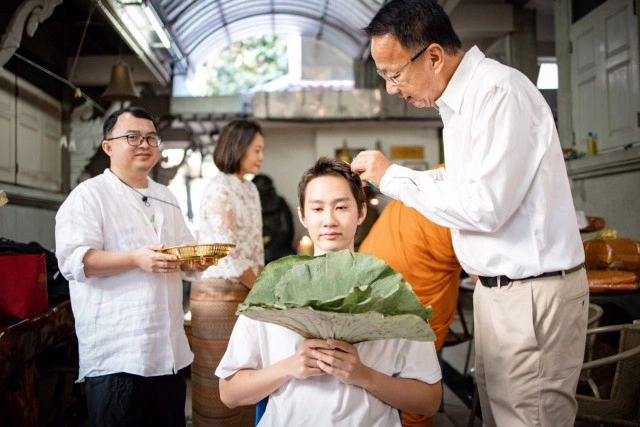 "กัปตัน ชลธร" เข้าพิธีอุปสมบท ได้รับฉายา อิทฺธิธโร แปลว่า ผู้ทรงไว้ซึ่งฤทธิ์