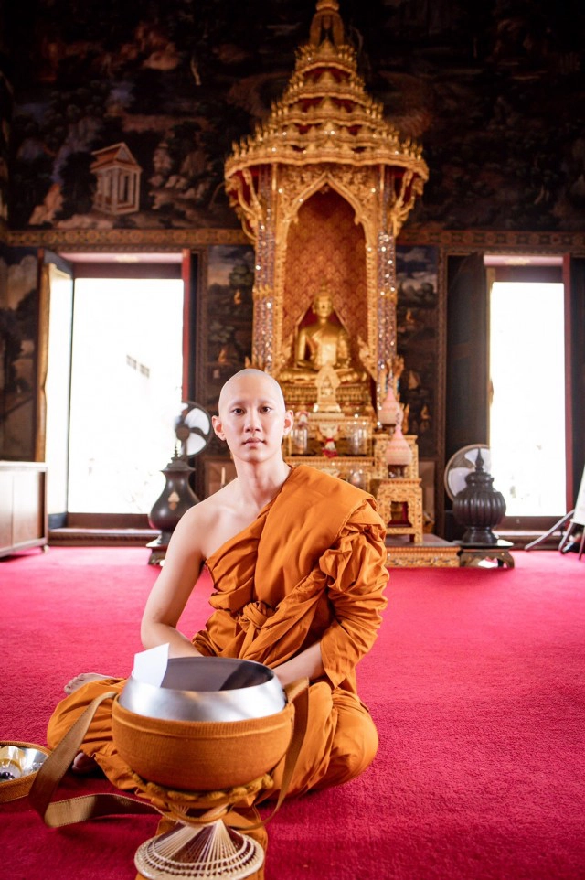 "กัปตัน ชลธร" เข้าพิธีอุปสมบท ได้รับฉายา อิทฺธิธโร แปลว่า ผู้ทรงไว้ซึ่งฤทธิ์