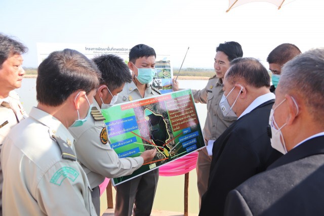 "ประวิตร"ลงพื้นที่พะเยาติดตามบริหารจัดการน้ำ
