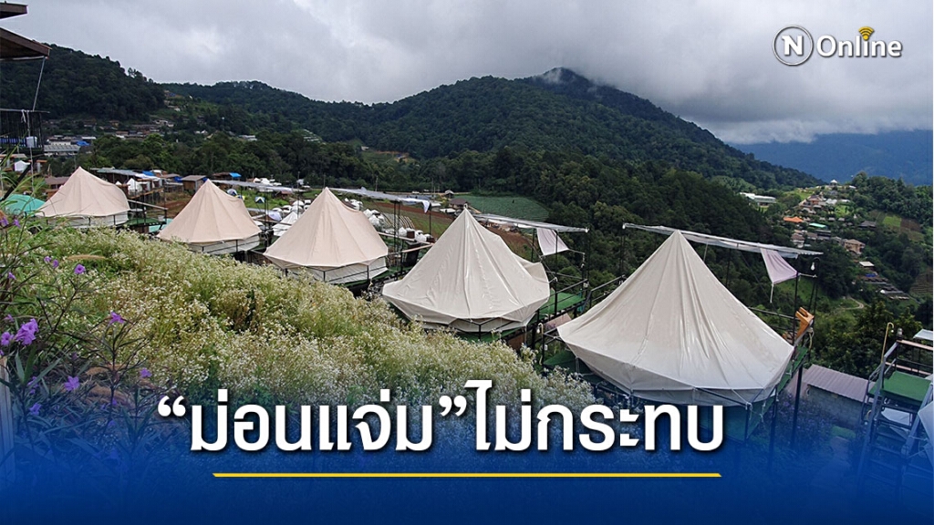 โควิดไม่กระทบ"ม่อนแจ่ม"ห้องพักเต็มยาวถึงปีใหม่
