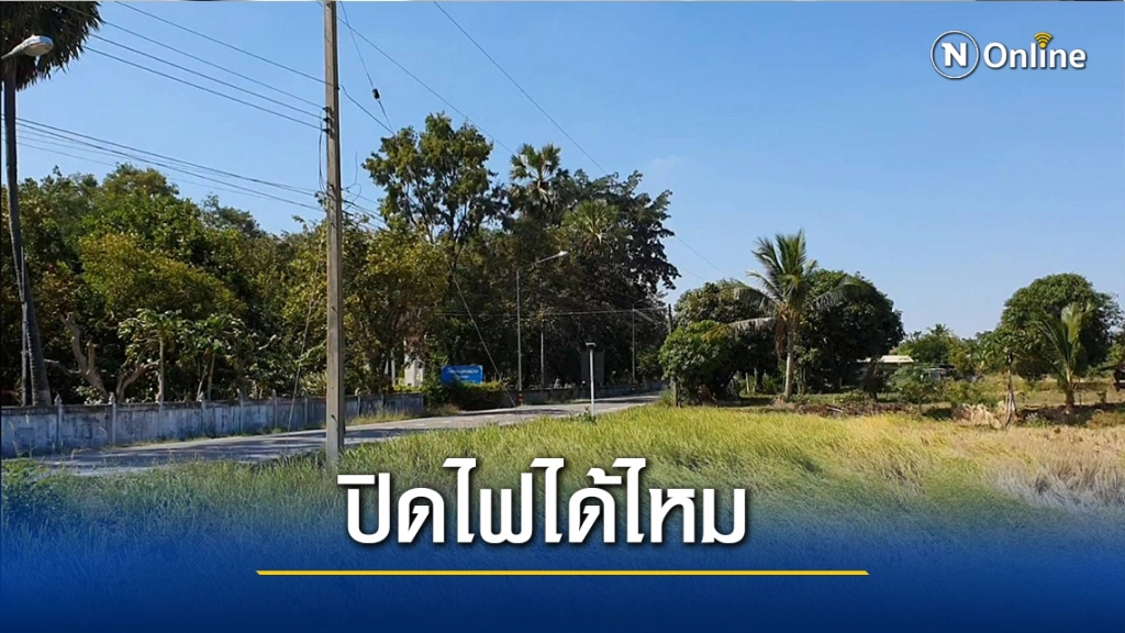 ชาวนาเดือดร้อน ปีหน้าขอปิดไฟข้าวริมถนนไม่ออกรวง