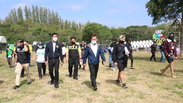 ‘ป๋าเต็ด’ จัดเต็มแผนป้องโควิดบิ๊กเมาน์เท่นมิวสิกเฟสติวัล 11