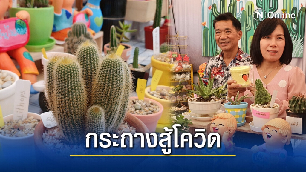 สู้โควิดผลิตกระถางเซรามิคโดนใจคนรักต้นไม้