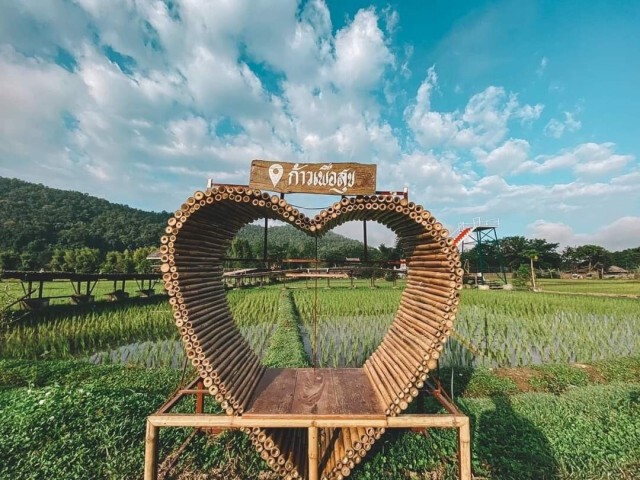 แหล่งเที่ยวใหม่  "สะพานข้าว"บ้านผาบ่อง