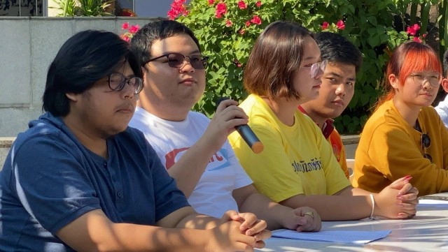 กลุ่มราษฎร จี้​ยกเลิก ม.112​ "เพนกวิน-รุ้ง" ลั่นเลยความกลัวมาแล้ว