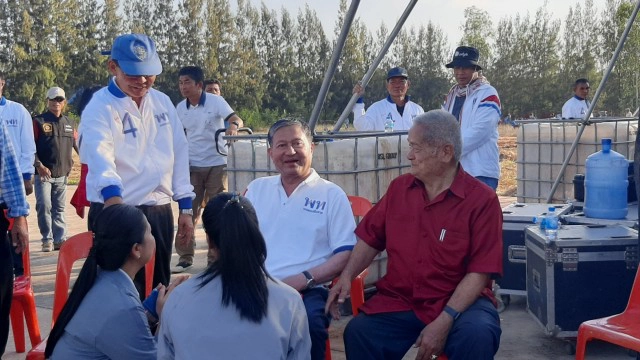 โค้งสุดท้าย"เฉลิม อยู่บำรุง"ลงพื้นที่หาเสียงช่วย ชิงนายกอบจ.
