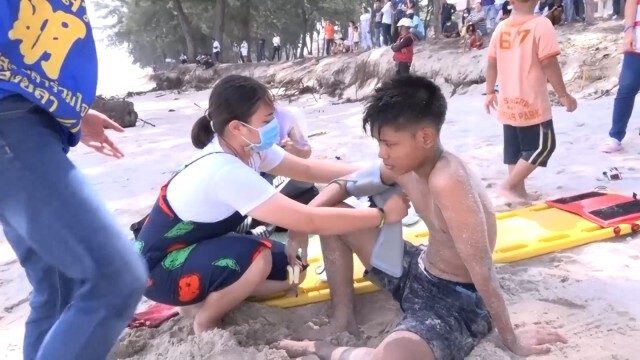นร.หญิง พลัดตกแอ่งน้ำหาดขลาทัศน์เสียชีวิต 1 ราย