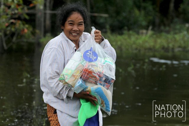 เนชั่นทีวีร่วมบรรเทาทุกข์ ช่วยผู้ประสบภัยนครศรีธรรมราช
