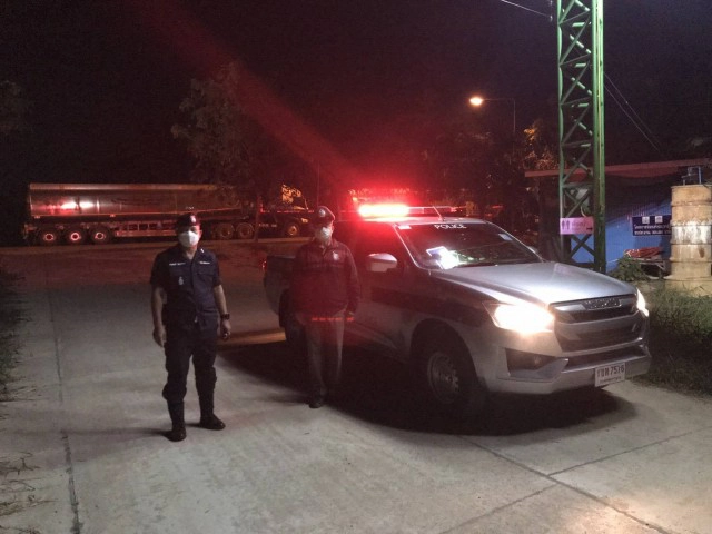 สนธิกำลังลาดตระเวนทางบกทางน้ำสกัดโควิด