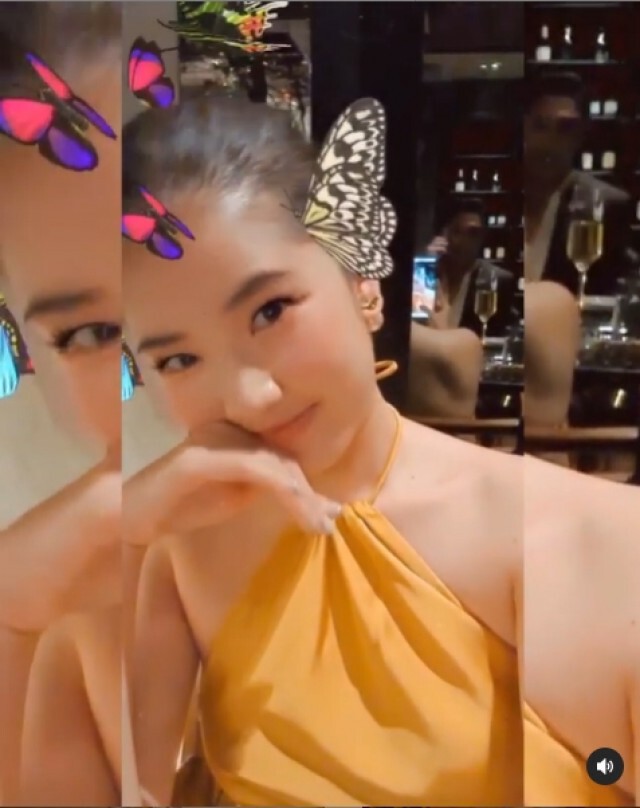 "ฝน ศนันธฉัตร" ปล่อยภาพดินเนอร์หวาน จนชาวเน็ตจับจ้องใครกันนะ"หล่อยันเงา"
