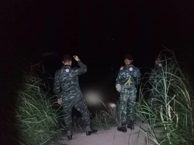 สนธิกำลังลาดตระเวนทางบกทางน้ำสกัดโควิด