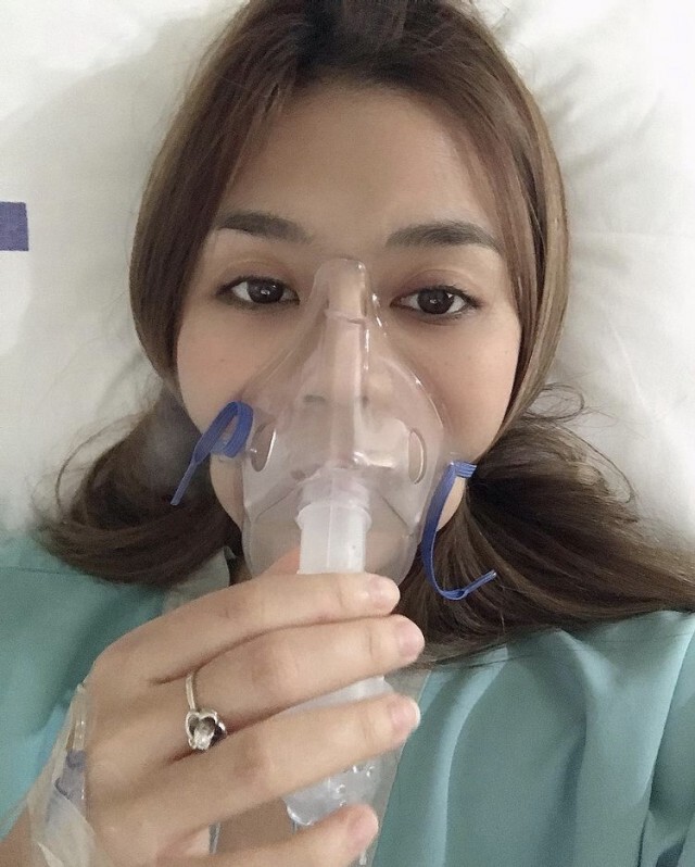 "ธัญญ่า อาร์สยาม" ปอดอักเสบ นอนแอดมิทโรงพยาบาล