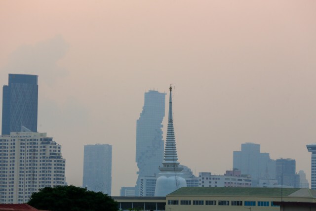 กรุงเทพฯ วิกฤตหนัก!! อากาศแย่ติดอันดับ 3 โลก พบPM 2.5 เกินมาตรฐาน 6 พื้นที่