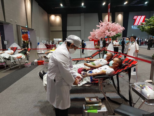 โคราชจัด M Heart ชวนบริจาคโลหิตสำรองช่วงปีใหม่