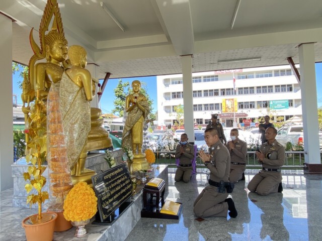 สาธุ...พระรวมปัจจัยสร้างศูนย์ปฏิบัติการ191ให้ตร.บริหารปชช.