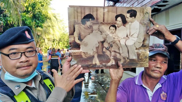 ไฟไหม้บ้าน แต่ไม่ไหม้พระบรมฉายาลักษณ์ ร.9