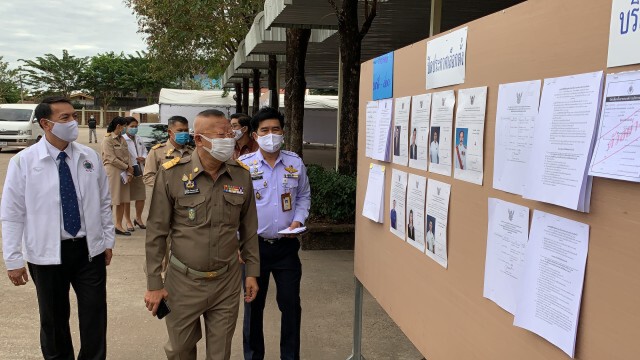 เลือกตั้งนายก อบจ.หนองคายเข้มคัดกรองป้องกันโควิด