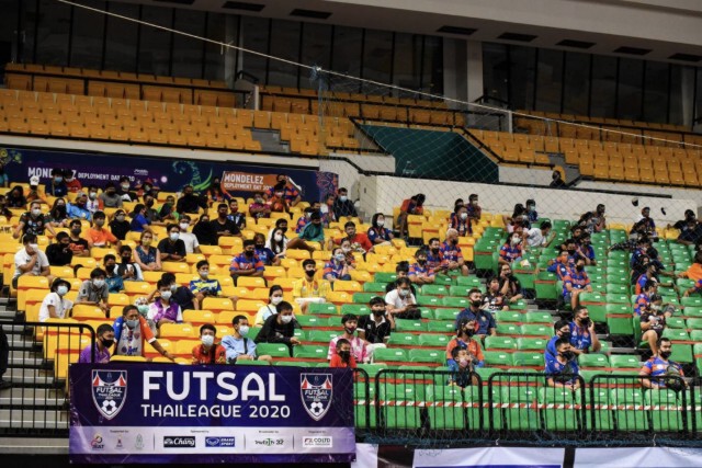 "ฟุตซอลไทยลีก" ประกาศแข่งแบบปิด ห้ามแฟนเข้าสนามตั้งแต่วันนี้เป็นต้นไป