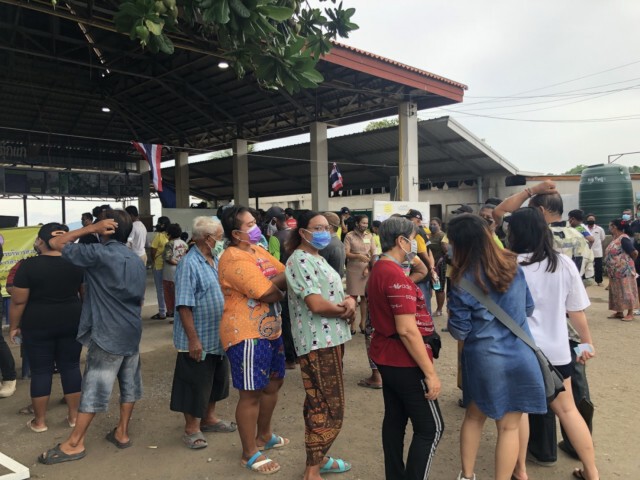 ชาวไทยใหม่แหลมตุ๊กแกภูเก็ตออกมาใช้สิทธิคึกคัก