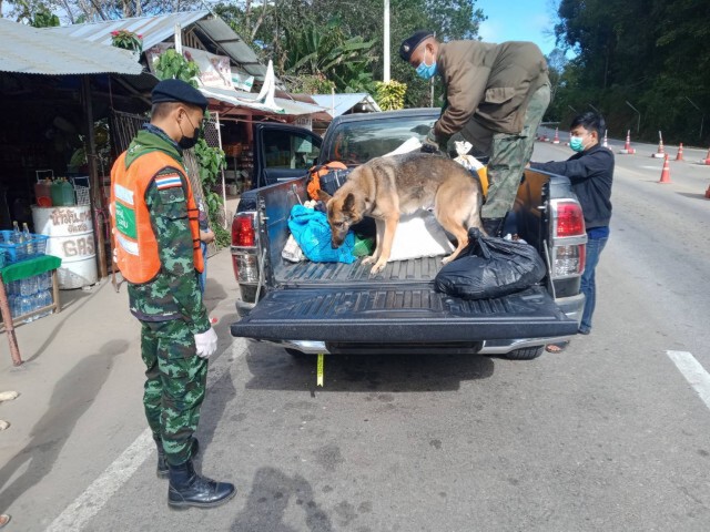 ทหารจัดกำลังลาดตระเวน-เข้มแนวชายแดน24ชม.