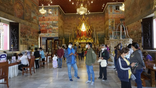 วัดโพธิ์ชัย หนองคาย ประกาศงดกิจกรรมสวดมนต์ข้ามปี